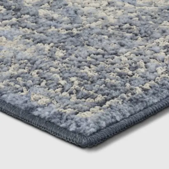Overprint Persian Splatter Tufted Rug - Threshold image {1}