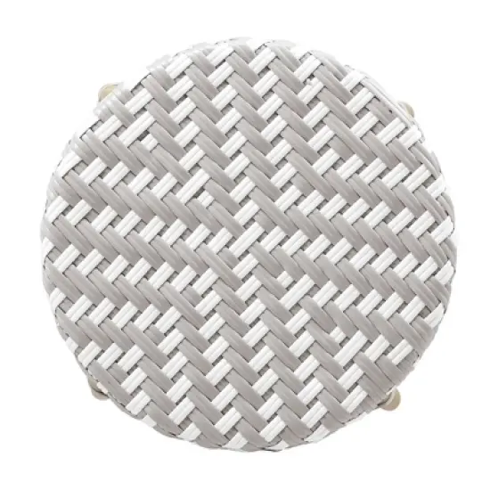 3pc Willa Aluminum & Wicker Patio Conversation Set - miBasics
 image {8}