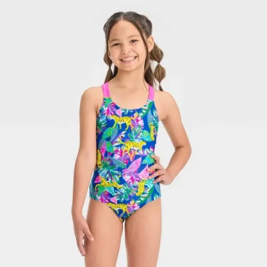 Girls' Tropic Breeze One Piece Swimsuit - Cat & Jack&trade; image {3}