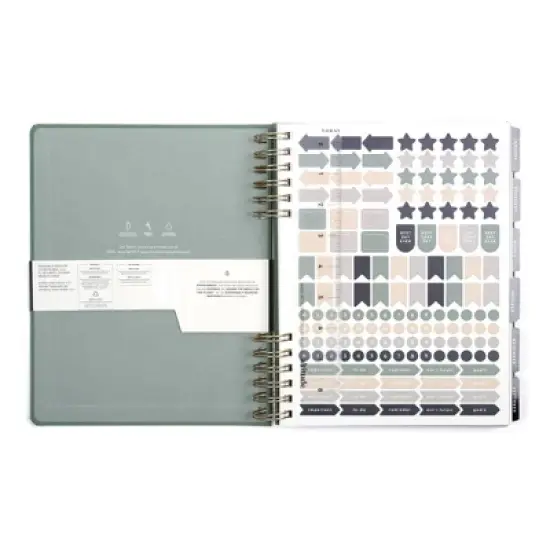 Altitude 2023-2024 Planner 8"x10" Dark Sage image {2}