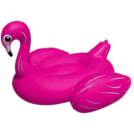 Poolmaster Jumbo Flamingo Swimming Pool Float Rider image {8}