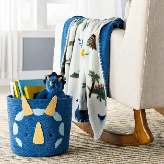 Plush Baby Blanket Dinosaurs - Cloud Island&trade; image {1}