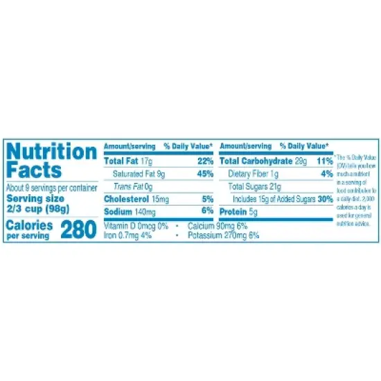 Blue Bunny Peanut Butter Party Ice Cream - 46 fl oz image {3}