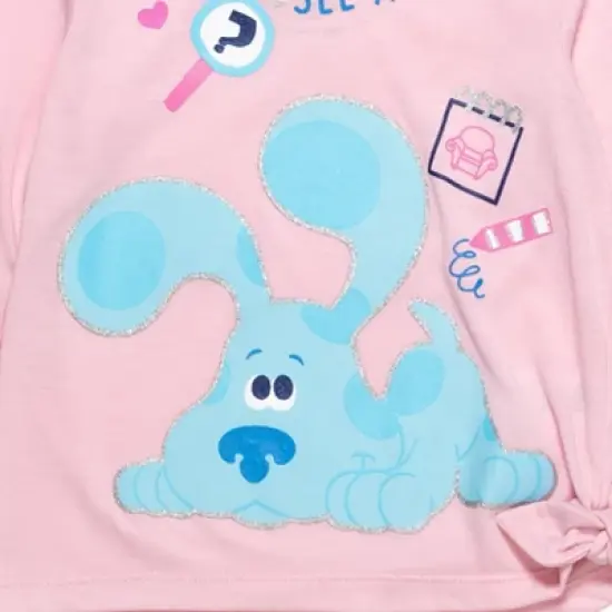 Blue's Clues & You! Girls Graphic T-Shirt and Leggings Outfit Set  image {5}