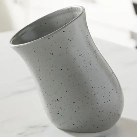 The Lakeside Collection Tilted Utensil Crocks - Gray image {1}