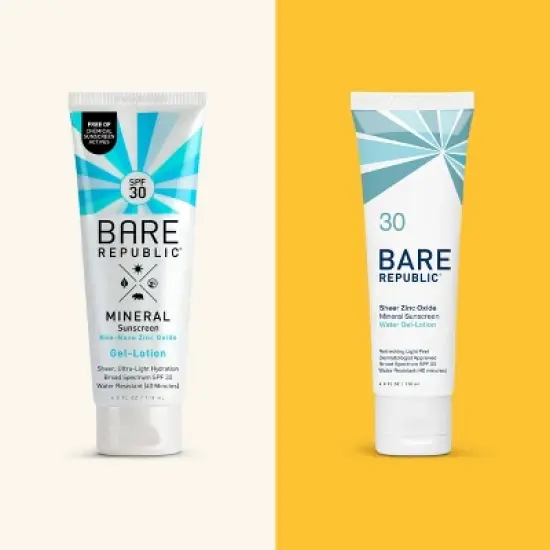 Bare Republic Mineral Body Gel Sunscreen Lotion - SPF 30 - 4 fl oz image {5}