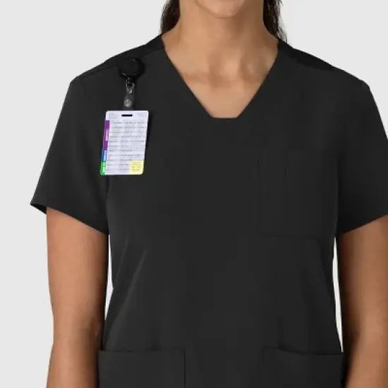 Wink Nova Women's Flex-n-Reach V-Neck Scrub Top image {3}