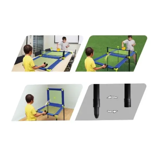 Thin Air Trampoline Pong & Table Tennis - 29pc image {2}