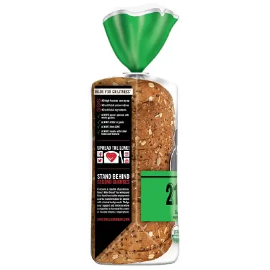 Dave's Killer Bread Organic 21 Whole Grains and Seed Bread - 27oz image {3}