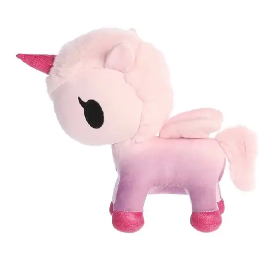 Aurora Small Flower Power Peony Unicorno tokidoki Enchanting Stuffed Animal Pink 7.5" image {4}