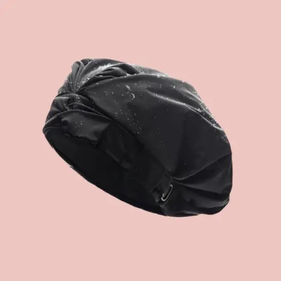 Hairbrella Classic Satin-Lined Shower Cap image {5}