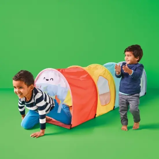 Play Tunnel - Gigglescape&trade;: Kids Tent, Toddler Tunnel, Fiberglass Frame, Ages 3+ image {1}