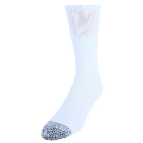 Fruit of the Loom Men's Workgear Crew Full Cushioned Socks (10 Pack) image {4}