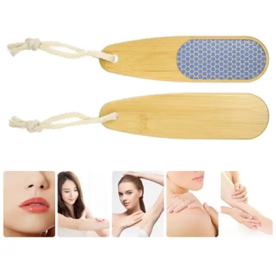 Unique Bargains Hair Eraser for Women and Men Hair Removal Tool for Arms Legs Painless Exfoliation Yellow 18x5x0.9cm 1 Pcs image {5}