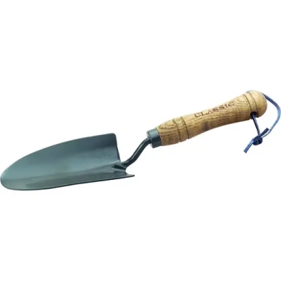 Flexrake Classic Hand Trowel with Steel Blades & Wooden Handle image {3}