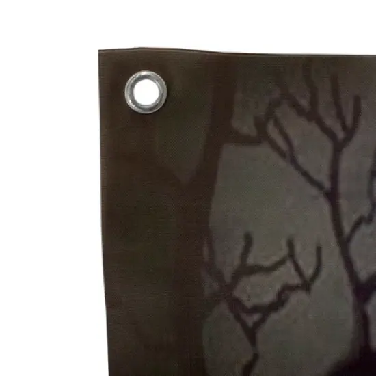 Northlight Jack O' Lantern in Graveyard Halloween Door Decoration - 70.75" image {1}