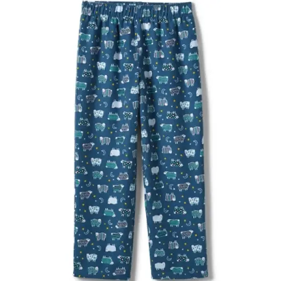 Lands' End Kids Flannel Pajama Pants image {5}