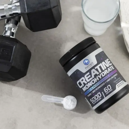 Creatine Powder 5000mg (5g) - Pure Micronized Creatine Monohydrate Supplement Unflavored, Keto Friendly - Creatine Nutritional Supports - 60 Servings image {8}