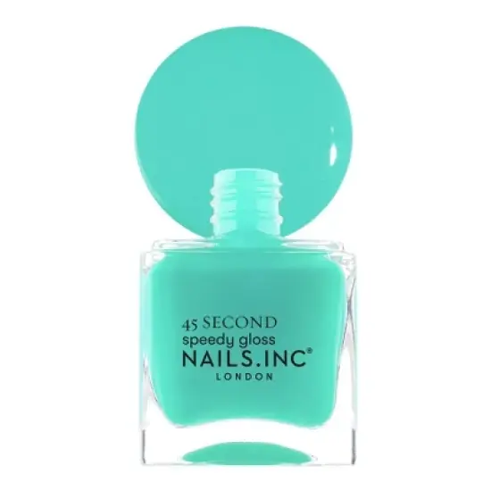 Nails Inc. 45 Second Speedy Gloss Quick Drying Neon Nail Polish - Mila - 0.47 fl oz image {2}