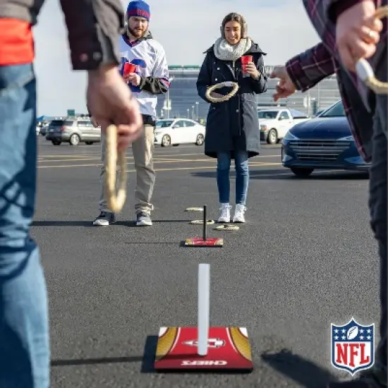 NFL Kansas City Chiefs Solid Wood Quoits Toss Game image {6}