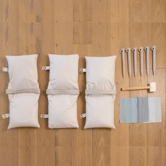 SMOL Inflatable 6' x 6' Bounce House Tumble - Blue image {3}