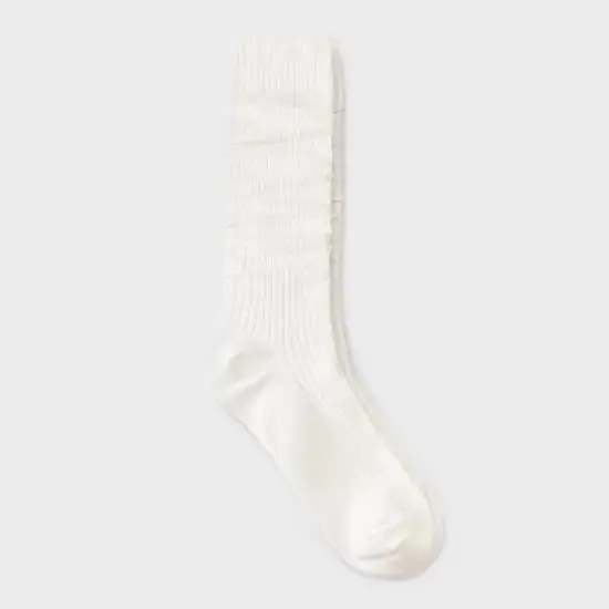 Women's Ribbed Super Soft Slouch Crew Boot Socks - Auden&trade; 4-10 image {5}