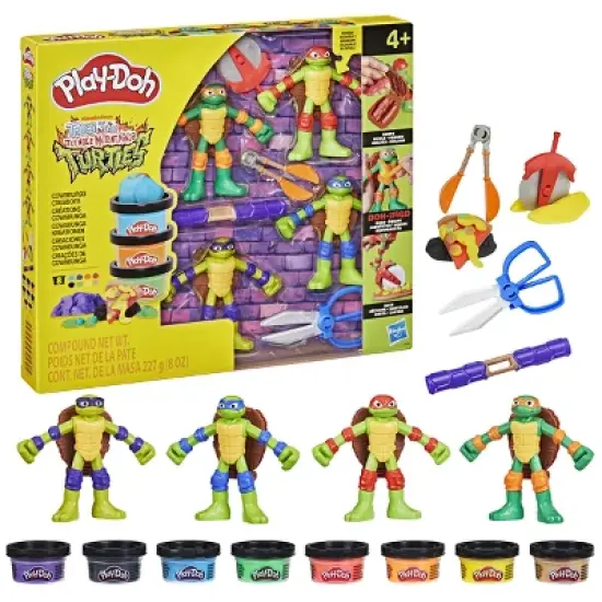 Play-Doh Teenage Mutant Ninja Turtles Cowabunga Creation Playset - 12pc image {12}