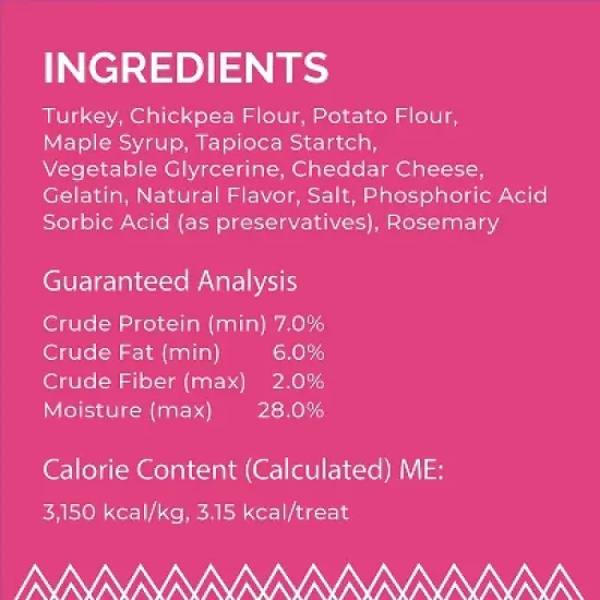 Buddy Biscuits Grain-Free with Savory Turkey & Cheddar Cat Treats, 3-oz bag image {3}