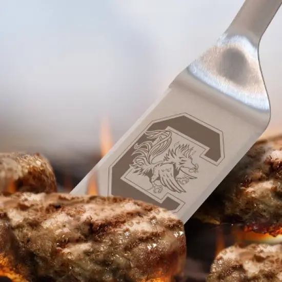 NCAA South Carolina Gamecocks Stainless Steel BBQ Spatula with Bottle Opener image {2}