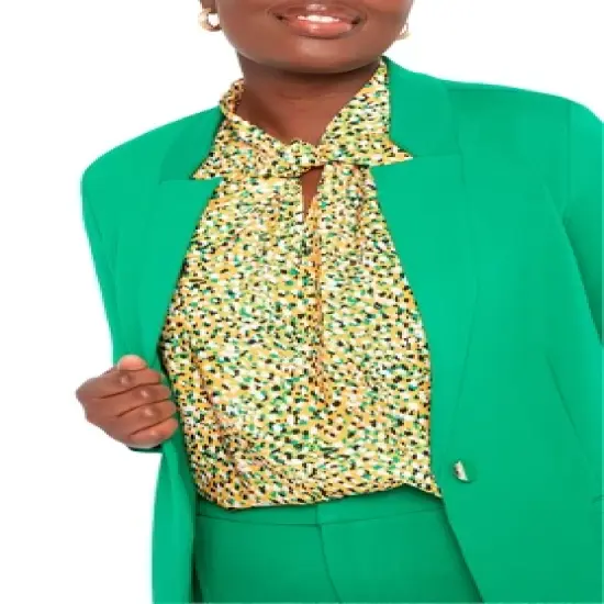 ELOQUII Women&rsquo;s Plus Size The Ultimate Stretch Suit Blazer image {7}