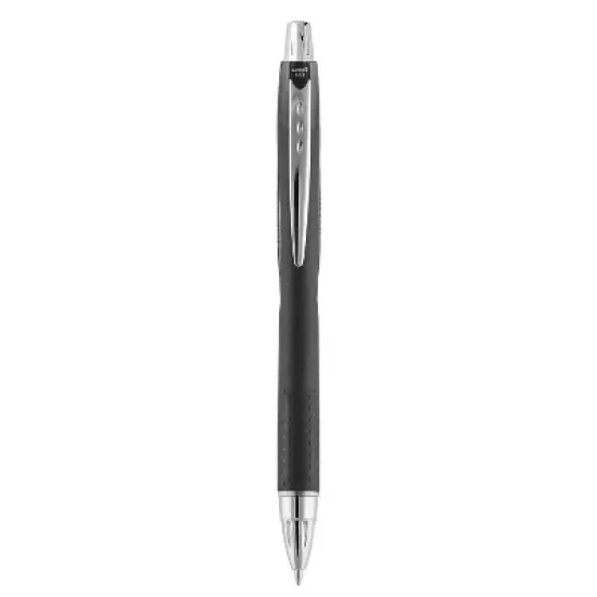 uni-ball uni Jetstream RT Retractable Ballpoint Pen Medium Point 1.0mm Black Ink Dozen (73832) image {2}