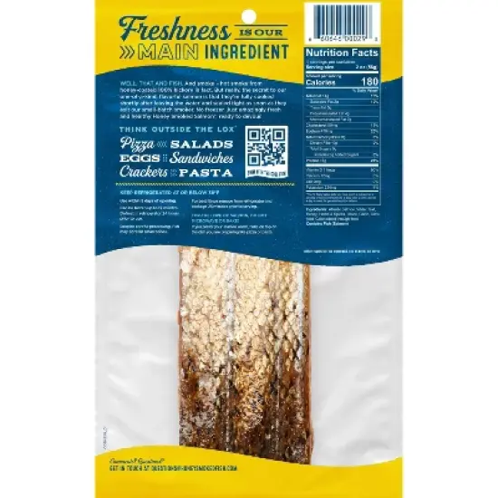 Honey Smoked Fish Co. Original Honey Smoked Salmon - 8oz image {1}