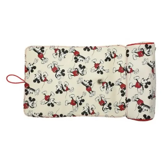 Disney Mickey Mouse Roll-Top Hanging Toiletry Makeup Bag image {5}