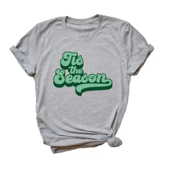Simply Sage Market Women's Retro Tis The Season Short Sleeve Graphic Tee image {4}