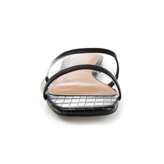 Journee Collection Womens Ramira Slide Flat Sandals image {5}