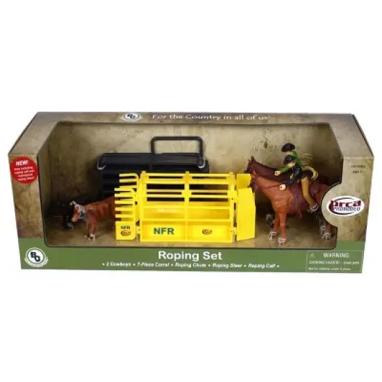 Big Country Toys 1/20 Scale Steer Roper Set 488 image {1}