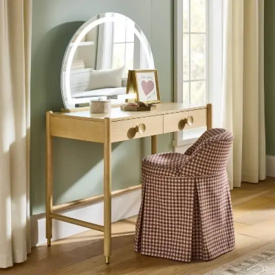 Vanity with Light Up Mirror and Power Strip - Threshold&trade; designed with Studio McGee image {1}