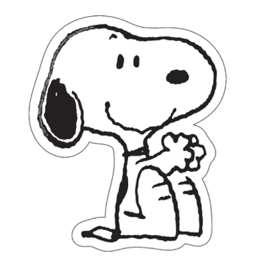 Eureka&reg; Peanuts&reg; Snoopy Assorted Paper Cut-Outs, 36 Per Pack, 3 Packs image {3}