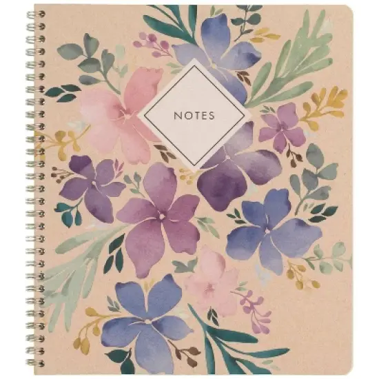 Cambridge 160pg Ruled Notebook 9.875"x8.75" Floral image {10}
