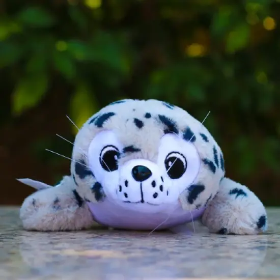 Sammy The Seal 12" Stuffed Plush Toy w/ Authentic Animal Sounds image {8}