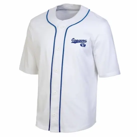 NCAA BYU Cougars Baseball Button-Down T-Shirt image {3}