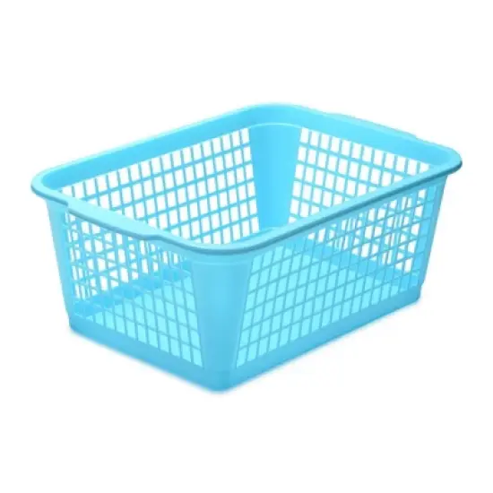 YBM HOME Plastic Perforated Storage Basket Bin Office Drawer, Shelf Desktop CountertopTray Organizer 32-1184 image {2}
