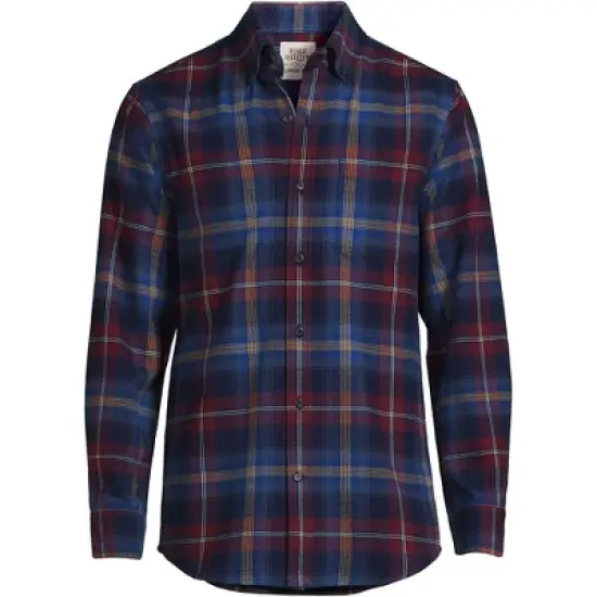 Lands' End Blake Shelton x Lands' End Men's Traditional Fit Flagship Flannel Shirt image {5}