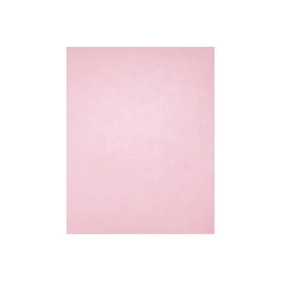 LUX 105 lb. Cardstock Paper 8.5" x 11" Rose Quartz Metallic 50 Sheets/Pack (81211-C-75-50) image {1}