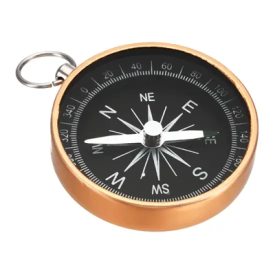 Unique Bargains Survival Gear Outdoors Camping Hiking Direction Navigation Pocket Compass image {8}