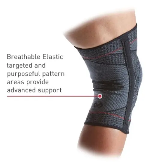 McDavid Sport Knee Knit Sleeve with Buttress and Stays - Gray image {4}