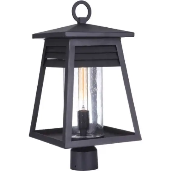Craftmade Lighting Becca 1 - Light Post Light in  Textured Black image {1}