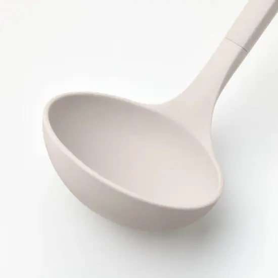Soft Grip Nylon Ladle Gray - Figmint&trade; image {2}