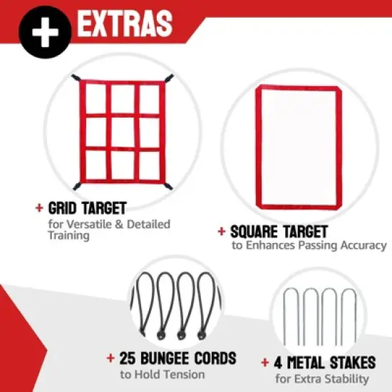 Volleyball Rebounder 4x7FT, 6-Angles Adjustable Bounce Back Net for Spiking, Setting & Bumping image {4}