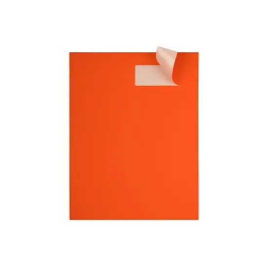 JAM Paper Shipping Address Labels Rectangular 1 1/3 x 4 Neon Red 126/Pack 359329610 image {2}